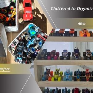 Monster Jam or Hotwheels 1:64 monster truck display shelf *Trucks not for sale